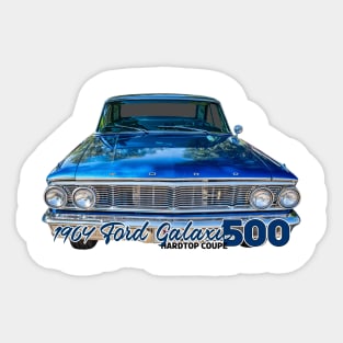 1964 Ford Galaxie 500 Club Coupe Sticker